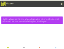Tablet Screenshot of barkleyvillage.com
